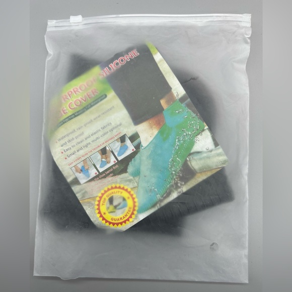 Waterproof Shoe Covers Silicone shoe cover Rainproof Skidproof Over Shoes Boots - Picture 3 of 6